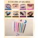 8Pcs Matte Colored Liquid Eyeliner Pen- Pink Purple Blue Green Black White Brown Longlasting Waterproof Rainbow Colorful Neon Eye liner Pencil Set Halloween Cosplay Party Makeup Gift for Women Girl 8 Pcs - Buy Online on GoSupps.com
