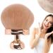 Self Tanner Brush Oval Self Tanning Brush 2.8" Dia. Large Body Brush Makeup Soft Reusable Sunscreen Applicator for Makeup Legs Arms Face Body Rose Gold Tanning Brush Rose Red