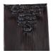 Silk-co 26 Inch 8PCS Clip in Hair Extensions Dark Brown to Ash Blond - 100% Synthetic Long Straight Hair Piece for Full Head - Buy Online on GoSupps.com