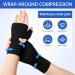 Arthritis Compression Gloves - Pain Relief & Healing for Typing & Daily Work | XL Black Pair - Buy Online on GoSupps.com