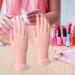Flexible Practice Hand with 500 Acrylic False Nails - Manicure Training Tool - Buy Online on GoSupps.com