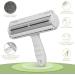Just | Fyn 2in1 Animal Hair Remover & Lint Roller - Self-Cleaning Reusable Dog & Cat Hair Removal for Sofa Bed Car Clothing - Perfect Pet Accessories (Gray) - Buy Online on GoSupps.com