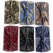 Summer Bohemian Bandanas Elastic Hair Bands Yoga Exercise Cotton Headband Women Headwear Print Vintage Cross Unisex Scrunchies Hair Accessories (Black) - Buy Online on GoSupps.com