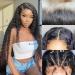 22 Inch Water Wave Lace Front Wig | Brazilian Curly Human Hair | 150% Density Glueless Wig for Black Women | Pre Plucked with Baby Hair | Natural Color - Buy Online on GoSupps.com