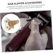 Buy Minkissy Electric Clipper Switch - Hair Trimmer Replacement Tool for Easy Haircut Repairs - Durable Plastic Shaver Switch 2X2X1CM Brown - Buy Online on GoSupps.com