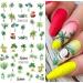 Coconut Tree Ocean Beach Nail Art Stickers - Summer Nail Decals for Women - 12 Sheets - Buy Online on GoSupps.com