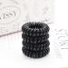 JOYOYO 20 Pcs Black Spiral Hair Ties - Traceless Waterproof Ponytail Holders for Women and Girls - Buy Online on GoSupps.com