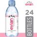 evian natural spring water 330 mL Bottles 4 x 6 Pack ( 24 count ) 330 ml (Pack of 24) - Buy Online on GoSupps.com