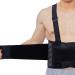 Back Brace With Adjustable Removable Shoulder Straps Men Women Back Support Lumbar Spine Decompression Belt For Lower Back Pain Relieve Work Lifting Exercise (Color : Black Size : M) lofty Black M - Buy Online on GoSupps.com