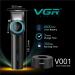 VGR Hair Clippers Men Cordless - Electric Professional Barber Hair Cutting Kit for Head Haircut - 9000 RPM - Taper Lever - Rechargeable 300 Min Battery - DLC Ceramic Blades - Long Beard Trimmer - Buy Online on GoSupps.com