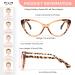 NOVIVON 4 Pack Bifocal Reading Glasses & Cat Eye Readers for Women - Blue Light Blocking Oversized Eyewear (5 Pairs 3.0 - Buy Online on GoSupps.com