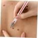 FOMIYES 3pcs Goo Microblading Pen Brush Highlighter Marking Pen Gel Lip Mapping Tool Marker Ink Plastic Red 15x1cm Red - Buy Online on GoSupps.com