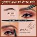 Hellokiss Liquid Eyebrow Pen Curved Brow Pen Trailott Eyebrow Pen 3D Microblading Eyebrow Pencil Upgraded Waterproof with 4-Fork-Tip Precise Brush-Tip 2-in-1 Microblading Eyebrow Pencil (01#) - Buy Online on GoSupps.com