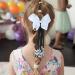 ERINGOGO Ponytail Beaded Hair Extension Bowknot Ponytail Wig Hair Decoration for Children White - Buy Online on GoSupps.com