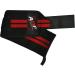 Buy AQF Wrist Bandages | Fitness & Gym Wrist Support for Strength Training & Bodybuilding | Powerlifting Wrist Wraps - Black/Red - One Size Fits All - Buy Online on GoSupps.com