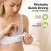 Organic Nursing Pads - 14 Washable Bamboo Breastfeeding Pads | Reusable Nipple Pads & Wash Bag | Eco-Friendly Breastfeeding Essentials (Pastel Touch M 3.9 - Buy Online on GoSupps.com