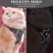 Fineasy Adjustable Cat Dishes & Leash Set - Outbreak-Proof Harness for Cats & Kittens - Gray Medium - Buy Online on GoSupps.com