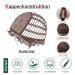 Testar Long Brown Wigs for Women - Layered Air Bangs Glued Natural Art Hair for Daily & Party Wear - Buy Online on GoSupps.com