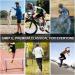 COOVAN 7 Pack Men's Ankle Socks - Athletic Low Cut Running Tab Socks, Breathable & Cushioned in Black - Buy Online on GoSupps.com