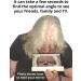 8-Inch Wide 2-Way Make It Rite Mirror for Face Down Vitrectomy and Proning Lung Recovery | Easy TV Viewing | Invented 1994 - Buy Online on GoSupps.com
