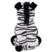 Zappi Co Children's Soft Cuddly Plush Toy Animal - 12-15cm Zebra Plush Toy - Perfect Snuggly Playtime Companion for Kids - Buy Online on GoSupps.com