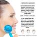 Quartz Glass Ice Roller 2Pcs Set for Hot Cold Therapy Skin Care - Reusable Ice Globes for Neck and Facial Massager - Reduces Redness and Inflammation - Promotes Blood Circulation - Blue - Buy Online on GoSupps.com