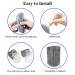 DOUBLE2C Cat Self Groomer 4 Pack with Catnip - Wall Corner Groomers for Long & Short Fur Cats - Soft Face Scratchers Brush & Massage Comb (Blue+Grey) - Buy Online on GoSupps.com