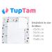 TupTam Changing Mat with 2 Terry Cloth Covers - Deer/Hedgehog/Grey - 65 x 75 cm | Premium Baby Changing Pad for International Shipping - Buy Online on GoSupps.com