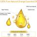 Orange Oil - Sweet Orange Essential Oil for Massage Diffuser Skin Hair & Candle Making - Buy Online on GoSupps.com