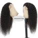 Lace Front Human Hair Wig 20 Deep Wave Pre Plucked Brazilian Virgin Hair - 150% Density | Natural Black Women's Wavy Frontal Wig - Buy Online on GoSupps.com
