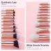 Jessup 20 PCS Makeup Brush Set - Foundation, Blending, Blush, Concealer, Eye Shadow, Lip - Synthetic Fiber Bristles - Wooden Handle - White - T225 - Rose Gold & Pearl White - Buy Online on GoSupps.com