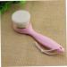 Face Scrubber 1PC Soft Bristle Face Brush Deep Pore Cleaning Brush Manual Massaging Brush Facial Skin Care Beauty Tool Pink - Buy Online on GoSupps.com