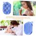 2-Piece Rolling Hand Massager Set | Acupressure Muscle Roller & Massage Balls - Meridian Body Massager in Medium Blue - Buy Online on GoSupps.com