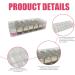 Daily Contact Lens Organizer - 7 Grids Large Capacity Box | Transparent Dustproof Compartment for Disposable Lenses & Small Items - Buy Online on GoSupps.com