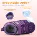 JOINFREE Baby Sneakers - Soft Anti-Slip Newborn First Walkers 0-6 Months - Purple - Buy Online on GoSupps.com
