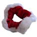 Pritties Accessories Christmas Red Velvet and White Fur Trim Hair Scrunchie Bobble Elastic Hair Band - Buy Online on GoSupps.com
