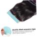 minkissy 10 Sheets Seamless Hair Extension Film Seamless Hair Extension Tape Double-sided Tape Replacement Tape for Hair Extensions Tape in Extension Replacement Tape Pu Extend Glue - Buy Online on GoSupps.com