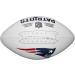 Wilson NFL Logo Autograph Football | Live New England Patriots Collectible - International Shipping Available - Buy Online on GoSupps.com