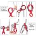 AOKWIT Rescue Figure 8 Descender | 35KN/3500kg | 7075 Aluminum Alloy | Climbing Gear for Belaying and Rappelling | Red - Buy Online on GoSupps.com