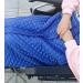 Wheelchair Warmer Cover Blanket Manual Electric Wheelchair Windshield Cold Proof Plus Velvet Leggings and Knee Pads Winter Windproof Cover Blanket Royal Blue - Buy Online on GoSupps.com