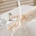 Dish Gloves | Comfortable Waterproof Dishwashing Cleaning Gloves | Reusable PVC Household Women Gloves for Laundry Kitchen Gardening A/v Chick - Buy Online on GoSupps.com