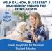 The Granville Island Pet Treatery|Dehydrated Protein Salmon Cranberry & Blueberry Treat for Dogs & Cats Slowly Dehydrated Raw Single Ingredient Maintain Nurtients Vitamins Healthy Oils 80g Salmon with Blueberry & Cranberry 80 g (Pack of 1) - Buy Online on GoSupps.com