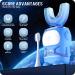 Cartoon Astronaut Kids Electric Toothbrush | 5 Cleaning Modes | 60s Smart Reminder | IPX7 Waterproof | Blue | Ages 2-6 - Buy Online on GoSupps.com