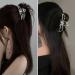 Silver Spider Claw Hair Clips for Women - Metal Non-slip Strong Hold Hair Jaw Clips - Buy Online on GoSupps.com