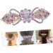 Ipetboom Hairpins Hair Volume Clip Fixing Hairstyles Hair Clip Wear-resistant Hair Clip Tiara Hair Barrettes Rhinestones Hair Clips for Women Formal Bling Hair Clips Alloy Hair up - Buy Online on GoSupps.com