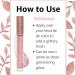 DOLL FACE Glitterazzi Liquid Lip Bling: Sheer Finish Lip Gloss with Glossy Shine - Cruelty-Free Platinum - Buy Online on GoSupps.com
