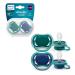 Philips Avent Ultra Air Pacifiers Lightweight and Airy Pacifiers for Babies Aged 6 to 18 Months 0% BPA with Sterilizer Car