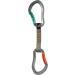 Fusion Climb 11cm Quickdraw Set with Techno Zoom Bent Gate Carabiner - Green/Orange - Buy Online on GoSupps.com