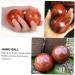 Partykindom 4-Piece Solid Wood Baoding Balls for Hand Massage & Fitness Chinese Roller Massage Balls for Health & Relaxation - Buy Online on GoSupps.com