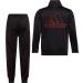 Adidas Boys 2 Piece Classic Tricot Track Set - 12 Months, Black & Scarlet - Buy Online on GoSupps.com